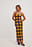 Gehäkeltes Maxi-Strickkleid