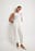Cropped-Anzughose mit mittlerer Taille