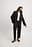 Cropped-Anzughose mit mittlerer Taille