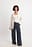 Cupro Blend Elastic Waist Pants
