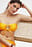 Bandeautop met cut-out