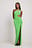 Cut Out High Slit Maxi Dress