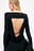 Lyocell Deep Back Draped Top