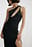 Deep Front Sequin Dress