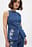 Denim Piping Detail Vest