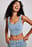Denim-Korsett-Top