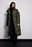 Gepolsterter Jacke mit Gürtel