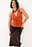 Draperet top med halterneck