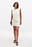 drapiertes Minikleid mit Cape