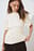 drapiertes T-Shirt