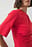 T-shirt med drapering