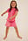Drawstring Detail Mini Shorts