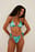 Drawstring Tie High Cut Bikini Panty