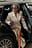 Marked Waist Wool Blend Maxi Coat