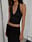 Singlet med halterneck