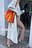 Recycled Printed V-shaped Suit Pants