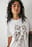 Oversize-T-Shirt mit Stickerei und Rundhalsausschnitt