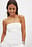 Bandeau-Top mit Stickerei