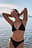 Bikini-Oberteil mit Stickereidetail