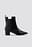 Satin Ankle Boots