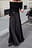 Maxirock aus Satin mit mittelhoher Taille