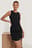 Kleid Mit Kordelzug-Detail