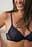 Eyelash Lace Plunge Bra