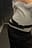Stickad topp med vadderade detaljer