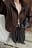 Faux Suede Shoulder Detail Jacket