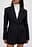 Figursyet blazer i twill