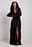 Flounce Details Maxi Dress