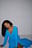 Maxikleid mit Volant-Details