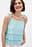 Flounce Tie Shoulder Top