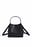Handtasche mit Faltendetail