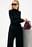 weite Hose mit gefaltetem Bund
