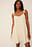 Gekräuseltes Minikleid