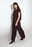 Fuzzy Loose Mid Waist Pants