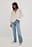 Blus med luddig textur