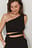 One Shoulder Tie Detail Top