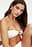 Gold Detail Bandeau Bikini Top
