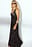 Halterneck Burn Out Maxi Dress