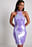 Neckholder-Paillettenminikleid