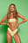 Recyceltes gerafftes Bikini-Höschen