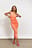 One Shoulder Gathered Dress