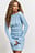 Robe à coutures apparentes recyclée