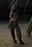 Straight Fold Up Suit Pants