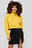 Contrast Seam Denim Skirt