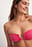 Bandeau-Bikini-Oberteil mit Hardware-Detail
