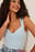 Heart Neckline Short Sleeve Top