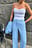 Heart Shaped Knitted Tube Top
